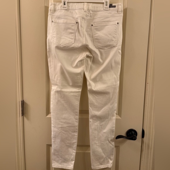 LC Lauren Conrad Women's White Skinny Jeans - Picture 4 of 4